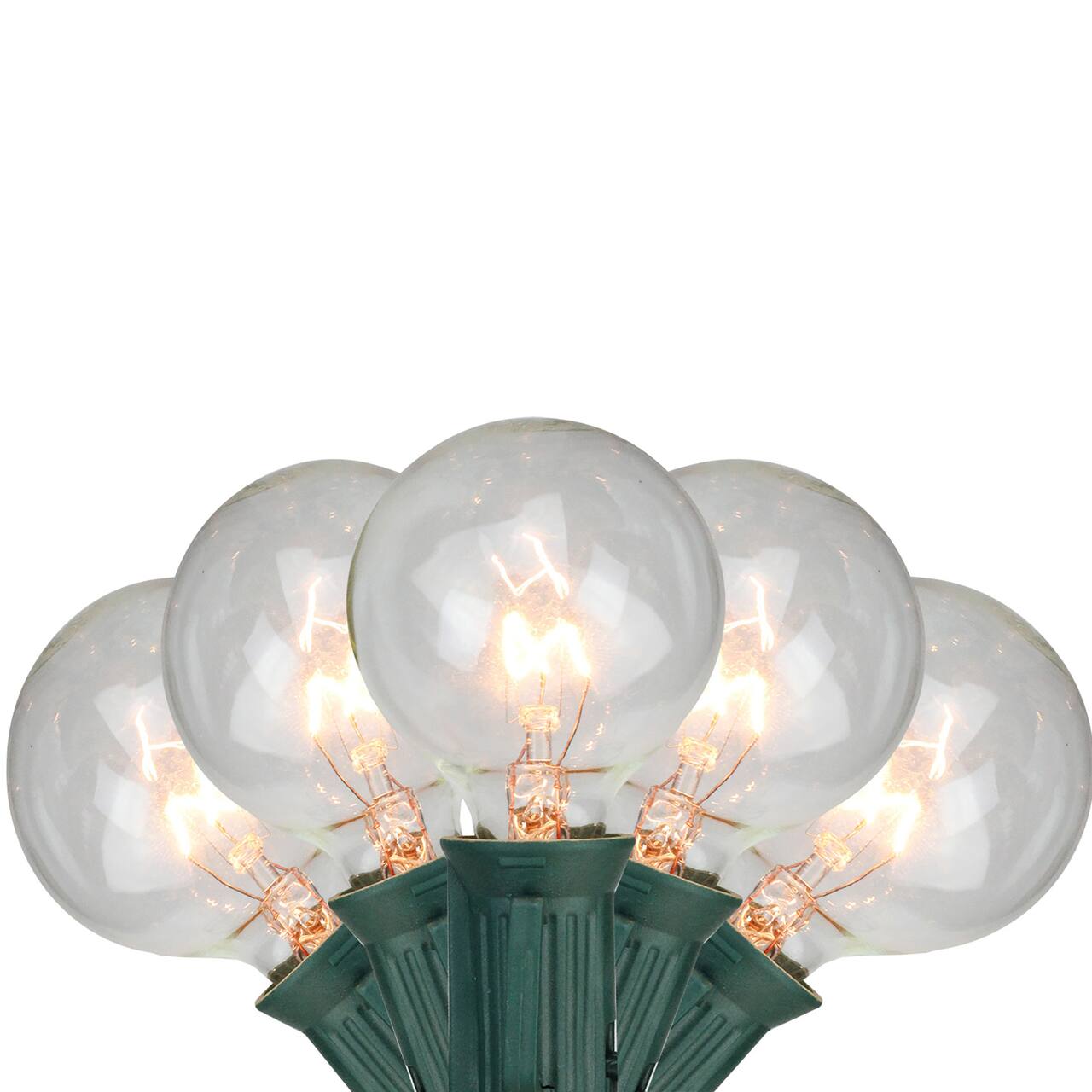 10ct. Clear Globe Patio Garden String Lights